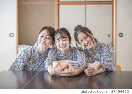 來溫泉旅行的女性朋友（房間，3人） 87304430
