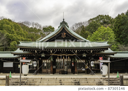岡山縣岡山市岡山護國神社 87305146