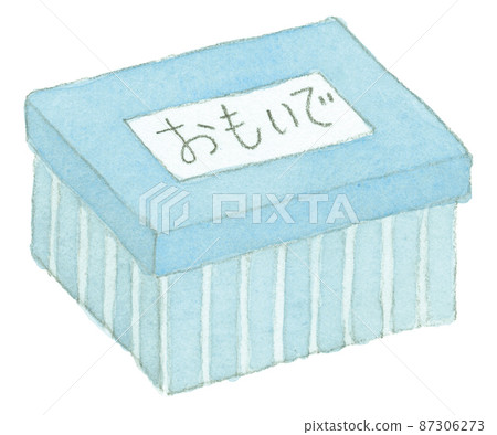 水彩：盒子 87306273