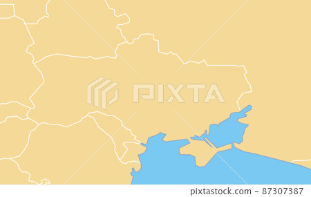 Map material around Russia / Ukraine, news, world affairs, 87307387