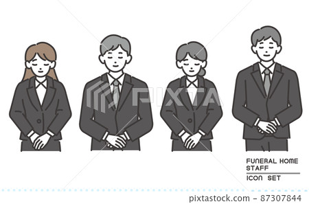 Funeral staff 87307844