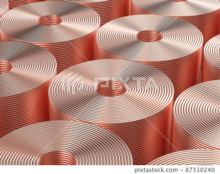 Group of rolls of copper wire or bronze cable Group of rolls of copper wire or bronze cable 87310240