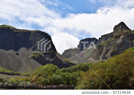 Baekdu mountain scenery Baekdu mountain scenery 87314636
