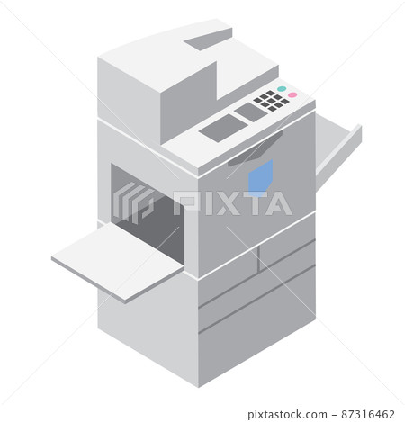 Isometric_商用複印機 87316462
