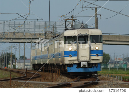 北陸本線加賀-笠間-三河 JR 西 475 系列 A07 + A03 組織(金澤) 北陸本線加賀-笠間-三河 JR 西 475 系列 A07 + A03 組織(金澤) 87316708