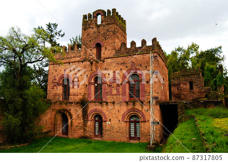 Ruins of Palace of Empress Mentewab , Fasil Ghebbi site , Gonder Ruins of Palace of Empress Mentewab , Fasil Ghebbi site , Gonder 87317805