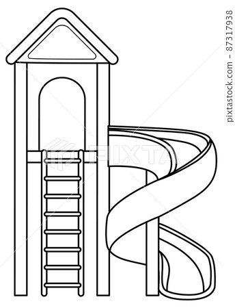Black and white doodle character Black and white doodle character 87317938