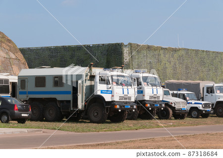 Russian police vehicle Russian police vehicle 87318684