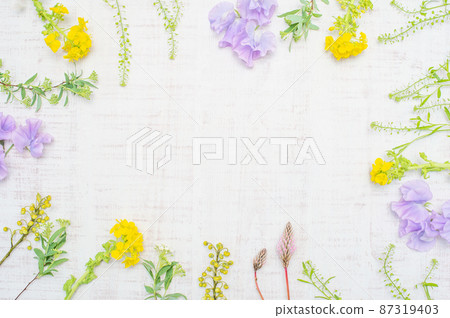 春花圍合、框飾 春花圍合、框飾 87319403