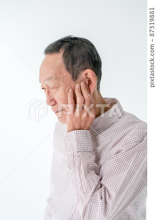 高級男性下頜耳腔 高級男性下頜耳腔 87319881