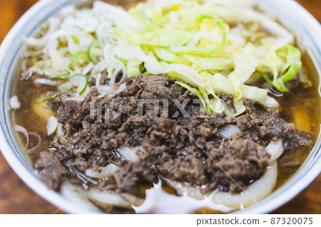 Udon noodles in Yoshida 87320075
