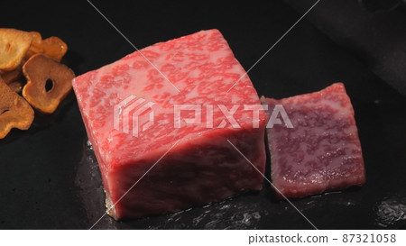 Meat iron plate marbled 87321058