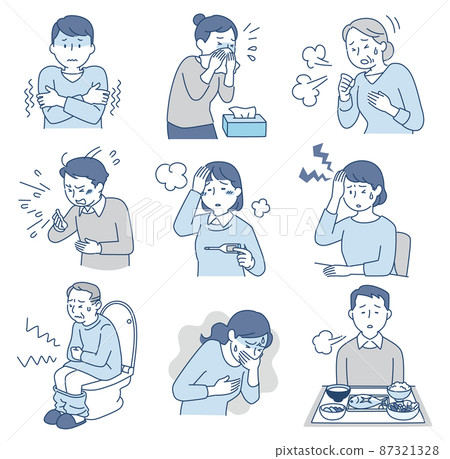 感冒症狀集 87321328