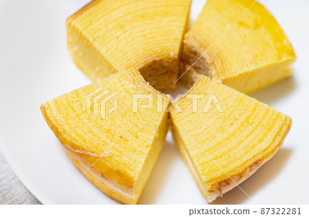 A photo of Baumkuchen that looks delicious. A photo of Baumkuchen that looks delicious. 87322281