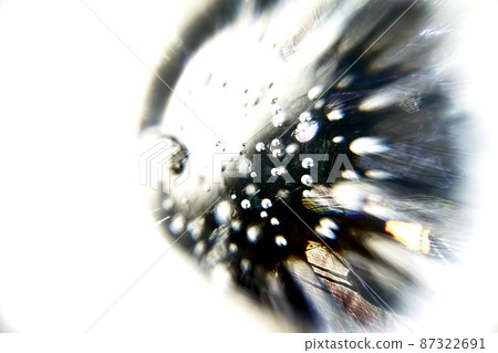 Glass ball with bubbles 87322691