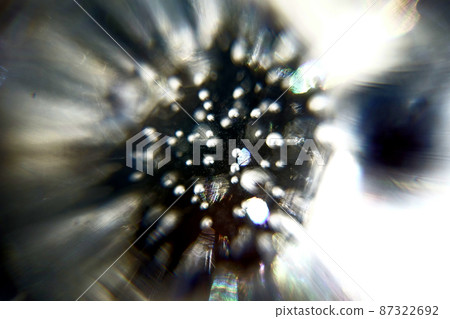 Glass ball with bubbles Glass ball with bubbles 87322692