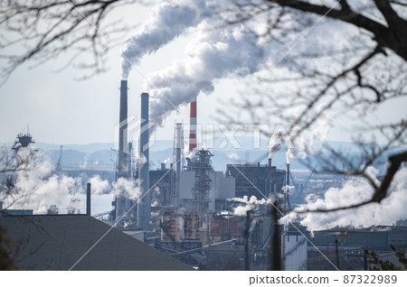 Factory smoke 87322989