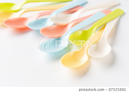 塑料勺子 87325892