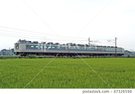 北陸本線 Nonoichi-Matto JR West 485 系列 Y11 改組（金澤）配送試運行 87326598