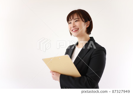 女僱員與粘合劑 女僱員與粘合劑 87327949