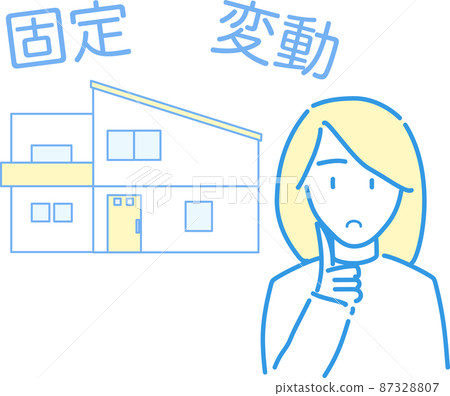 考慮抵押貸款的女人 考慮抵押貸款的女人 87328807