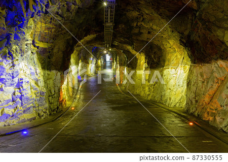 Interior view of the Chenggong Coastal Defense Tunnel 87330555