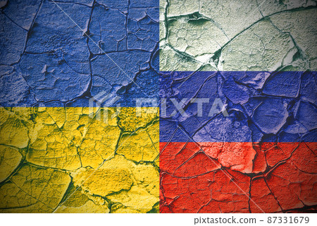 Russian-Ukrainian military conflict illustration Russian-Ukrainian military conflict illustration 87331679