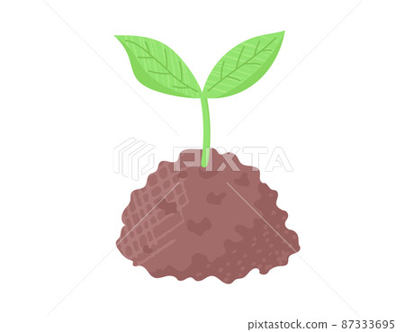 用於種植植物芽苗的插圖矢量素材 用於種植植物芽苗的插圖矢量素材 87333695