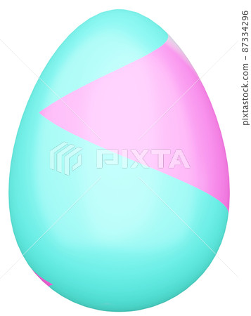 3D Easter Egg 87334296