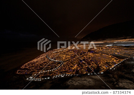 Illumination of white rice Sen Itta Illumination of white rice Sen Itta 87334374