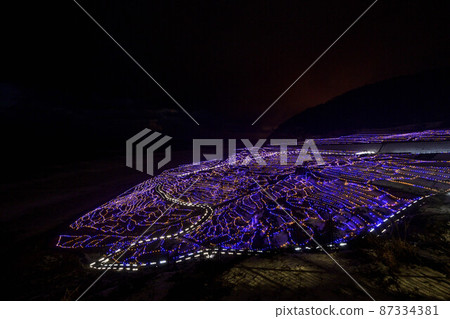 Illumination of white rice Sen Itta Illumination of white rice Sen Itta 87334381