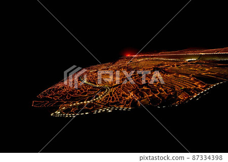 Illumination of white rice Sen Itta Illumination of white rice Sen Itta 87334398