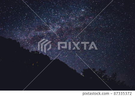 Summer starry sky 4 87335372