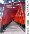 Shinto shrine torii 87335894