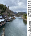 Arashiyama with snow 87335898