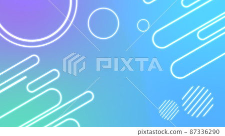 Abstract motion graphic background (light) Abstract motion graphic background (light) 87336290