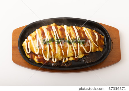 Ome soba omelet fried noodles Ome soba omelet fried noodles 87336871