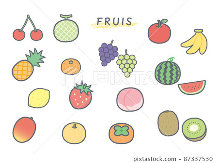 Illustration of fruit 87337530