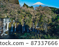 聖峰富士的壯麗景色 87337666