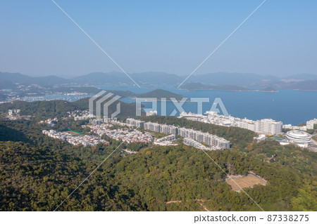the the Tai Po Tsai village in Hong Kong 26 Feb 2022 the the Tai Po Tsai village in Hong Kong 26 Feb 2022 87338275