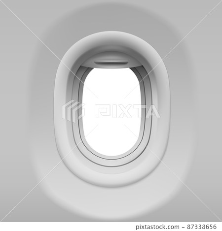 Airplane porthole 87338656