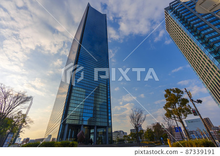 Crystal Tower Osaka Business Park (OBP) Winter afternoon 87339191