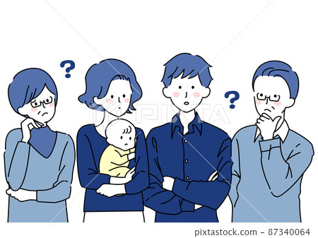 People who gather and think in three generations People who gather and think in three generations 87340064