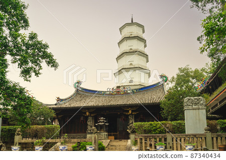 Dingguang Pagoda, aka white tower, in Fuzhou of Fujian, china 87340434