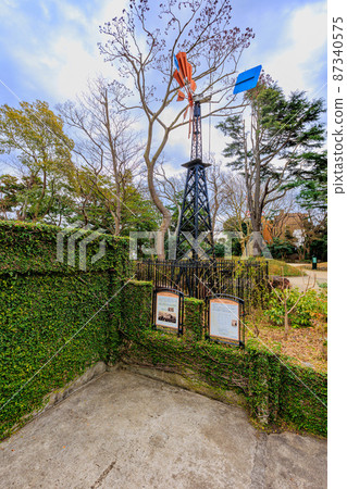 神奈川縣橫濱市中區山手町海港景觀公園，前法國領事館在法國山上的官邸遺跡 87340575