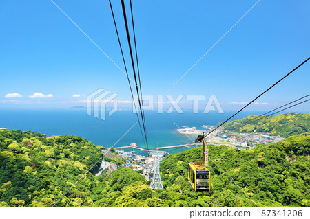 Chiba Prefecture Blue Sky Mt. Nokogiri Ropeway 87341206
