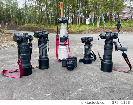 SLR telephoto lens SLR telephoto lens 87341338