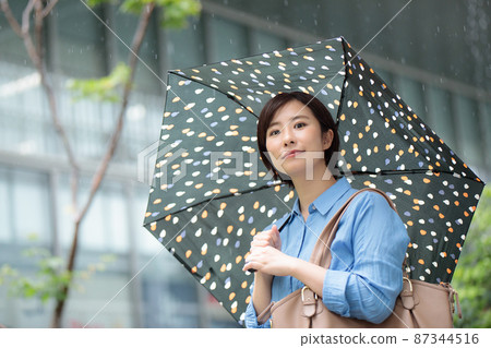 女式雨傘雨季 87344516