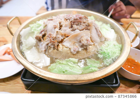 grilled pork in the oven, Thai food and Korean food. grilled pork in the oven, Thai food and Korean food. 87345866