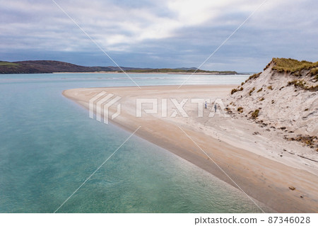 Dooey beach by Lettermacaward in County Donegal - Ireland Dooey beach by Lettermacaward in County Donegal - Ireland 87346028